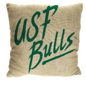 NCAA South Florida Bulls Double Side Eoven Pillow